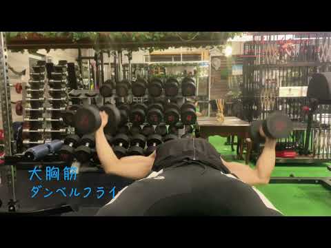 ダンベルフライ動画
