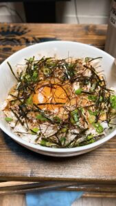 減量中の朝食に最適なボリューム満点の卵かけご飯