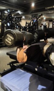 ユウタトレーニングダンベルプレス50kg