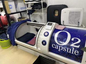阿波根整骨院の酸素カプセル
