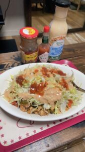 イチ減量食スクショ タコライス