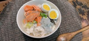 イチの定番朝食 お茶漬け