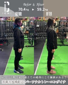 Kさんビフォーアフターサイド