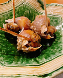 でいごの貝料理