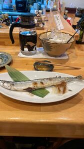 天たかのさんまの塩焼き
