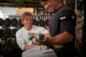 体験トレーニングの様子