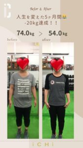 40代女性 5ヶ月で人生を変えた劇的引き締め