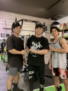 大会に向けて極限までコンディションを高めたイチ所属の現役トレーナー